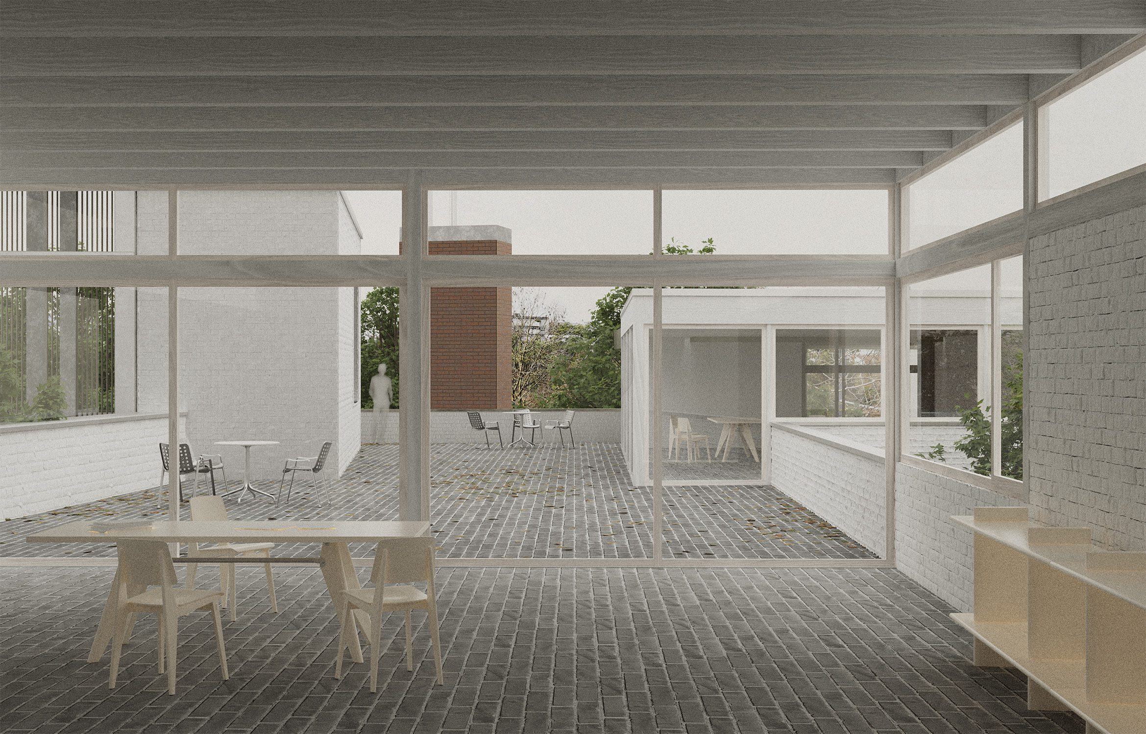 Zoo Bâle, visualisation étage supérieur
